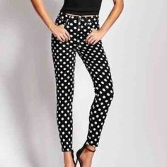 Guess Denim - GUESS-JEANS-Retro-Polka-Dot-Skinny-Crop-Jeans-27-